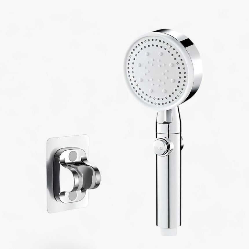 Pommeau de Douche Économique Haute Pression Multifonctionnel avec 5 Modes de Pulvérisation – Économie d'Eau 5
