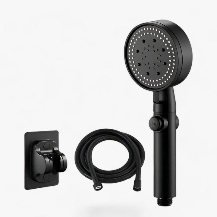 Pommeau de Douche Économique Haute Pression Multifonctionnel avec 5 Modes de Pulvérisation – Économie d'Eau 6