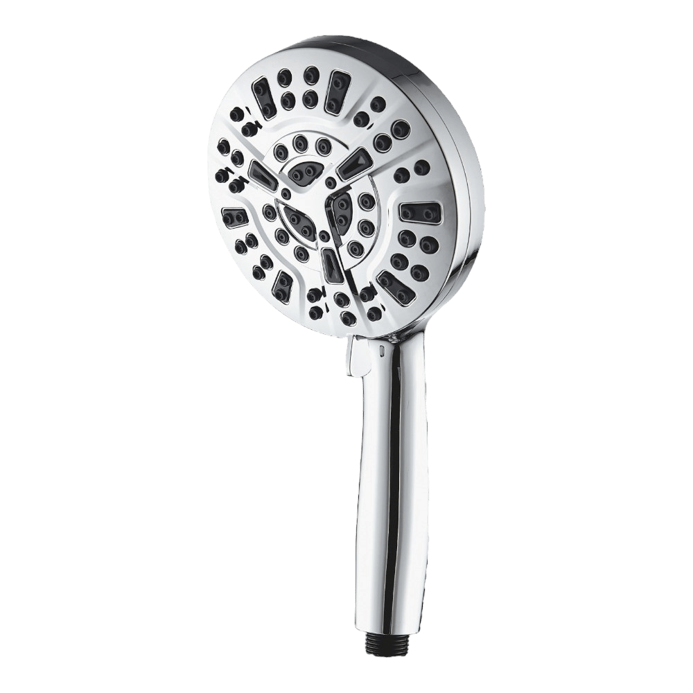 Pommeau de Douche Haute Pression Économique avec Réglages Personnalisables - Conception Ergonomique Économe en Eau 0