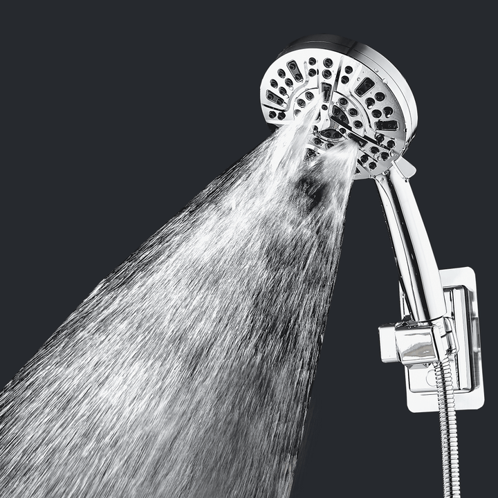 Pommeau de Douche Haute Pression Économique avec Réglages Personnalisables - Conception Ergonomique Économe en Eau 1