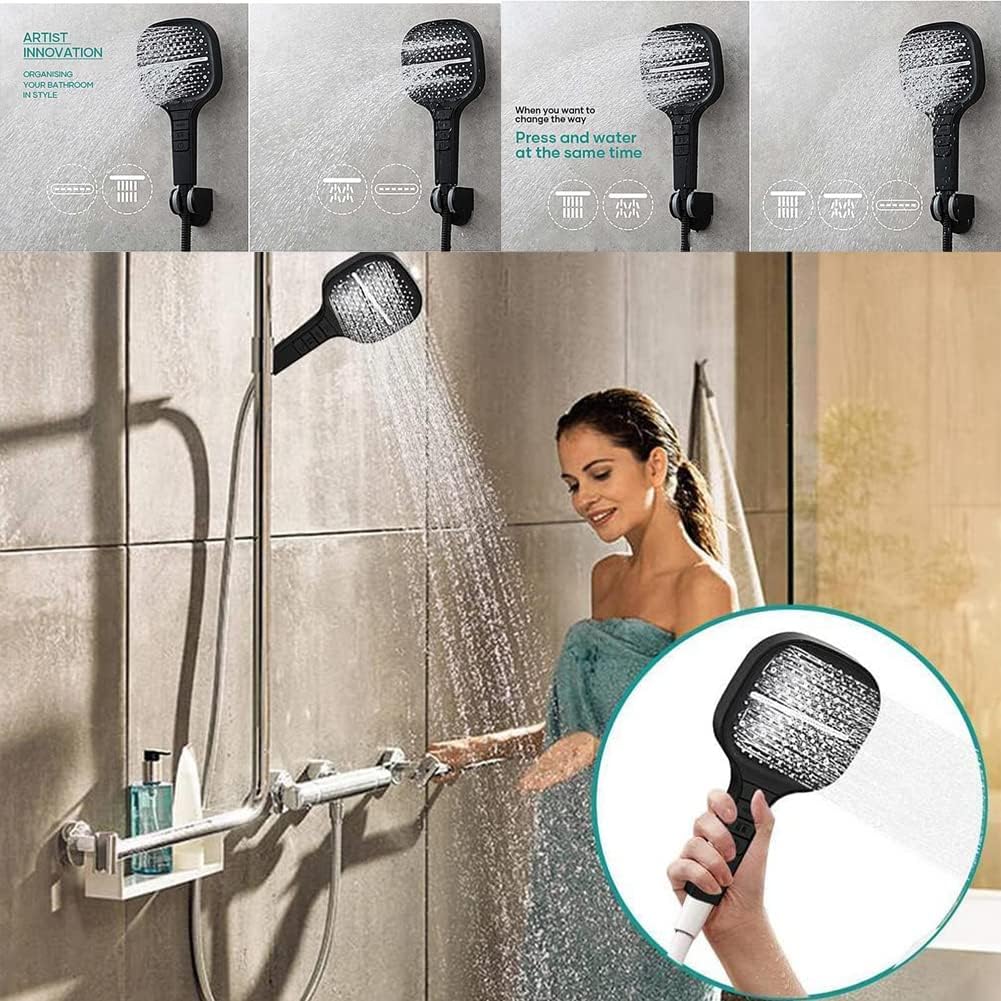 Pommeau de Douche Haute Pression à 8 Vitesses – Expérience de Douche Personnalisée avec Modes Ajustables 5