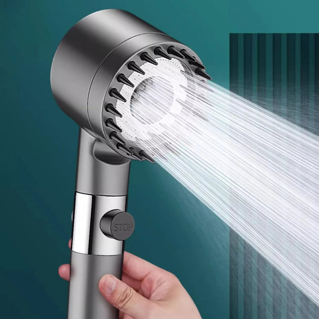 Pommeau de Douche Haute Pression avec Filtre Intégré pour une Douche Revitalisante et Énergique – Compatible avec Robinets Standards 0
