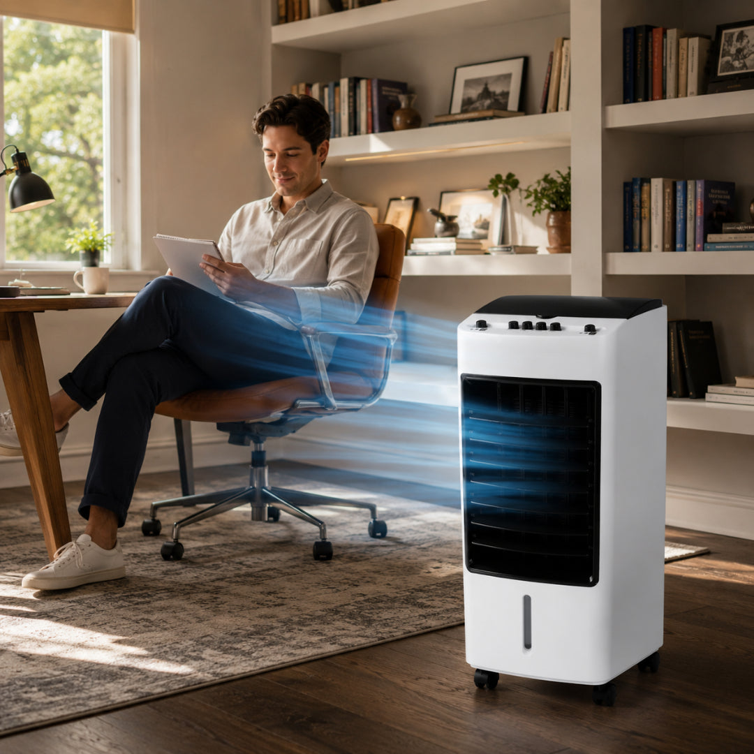 Portable Air Conditioner Air Cooler Fan Remote Control