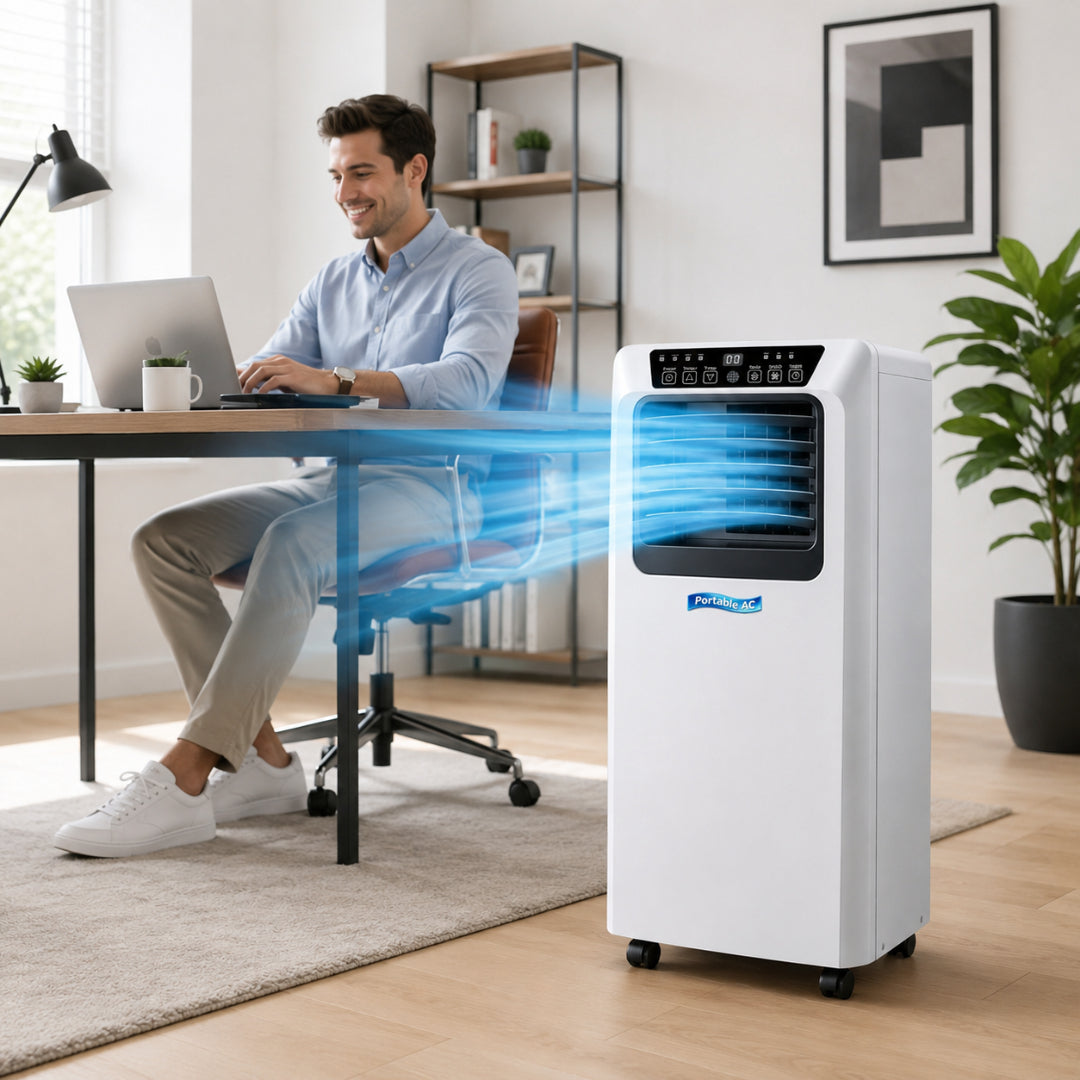 Tragbare Klimaanlage Energieeffizient Kompakt Leise