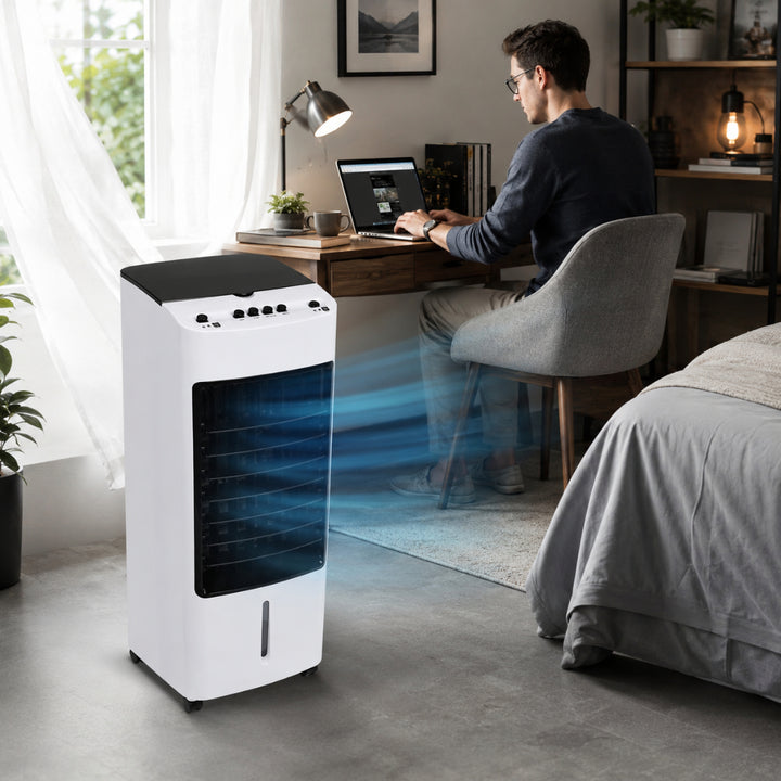 Portable Air Conditioner Evaporative Cooling Fan Large Tank Quiet Unit