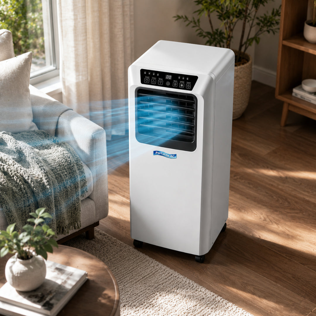 Condizionatore d'Aria Portatile Ventilatore Raffreddante Deumidificatore 8000 BTU