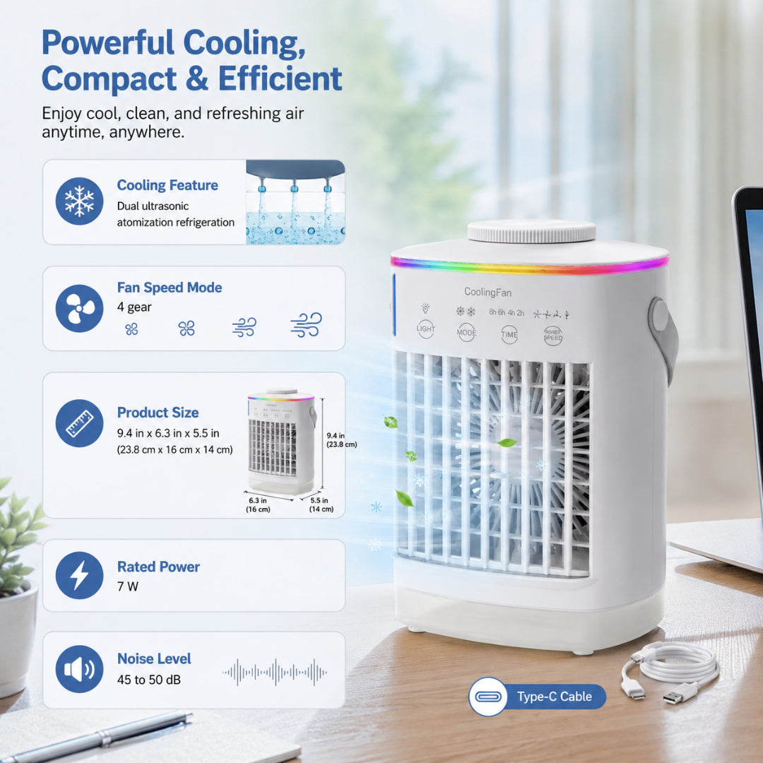 Portable Energy Efficient Air Conditioner Remote Control