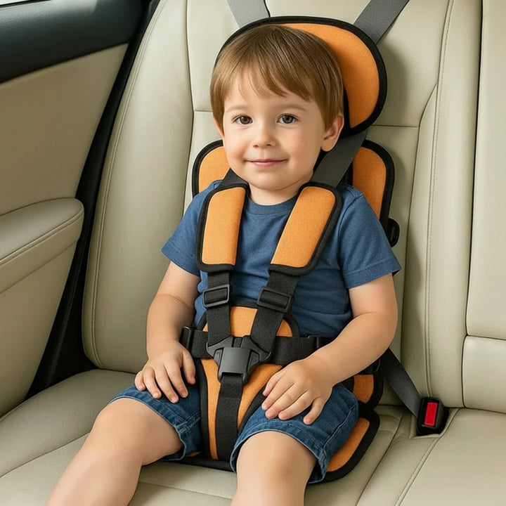 Seggiolino Auto Portatile Cinture Sicurezza 5 Punti