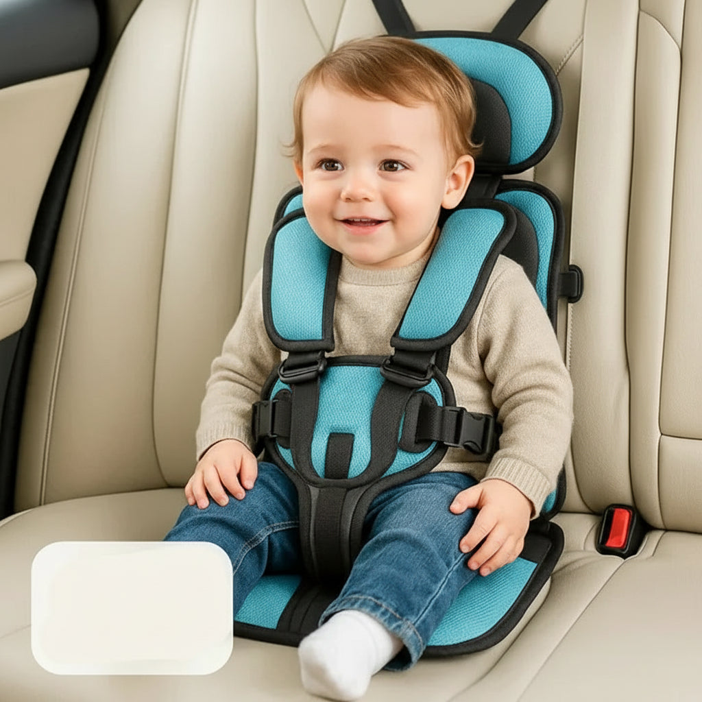 Seggiolino Auto Portatile Cinture Sicurezza 5 Punti