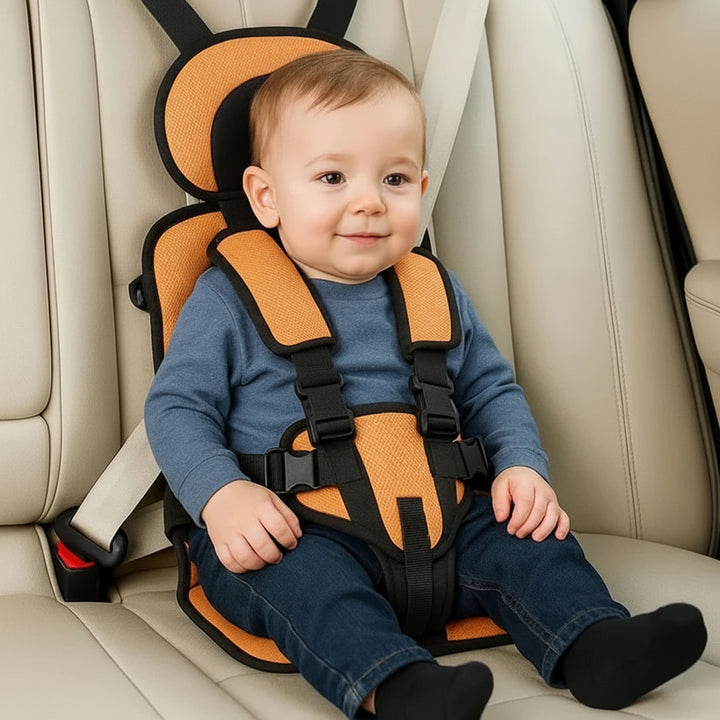 Seggiolino Auto Portatile Cinture Sicurezza 5 Punti