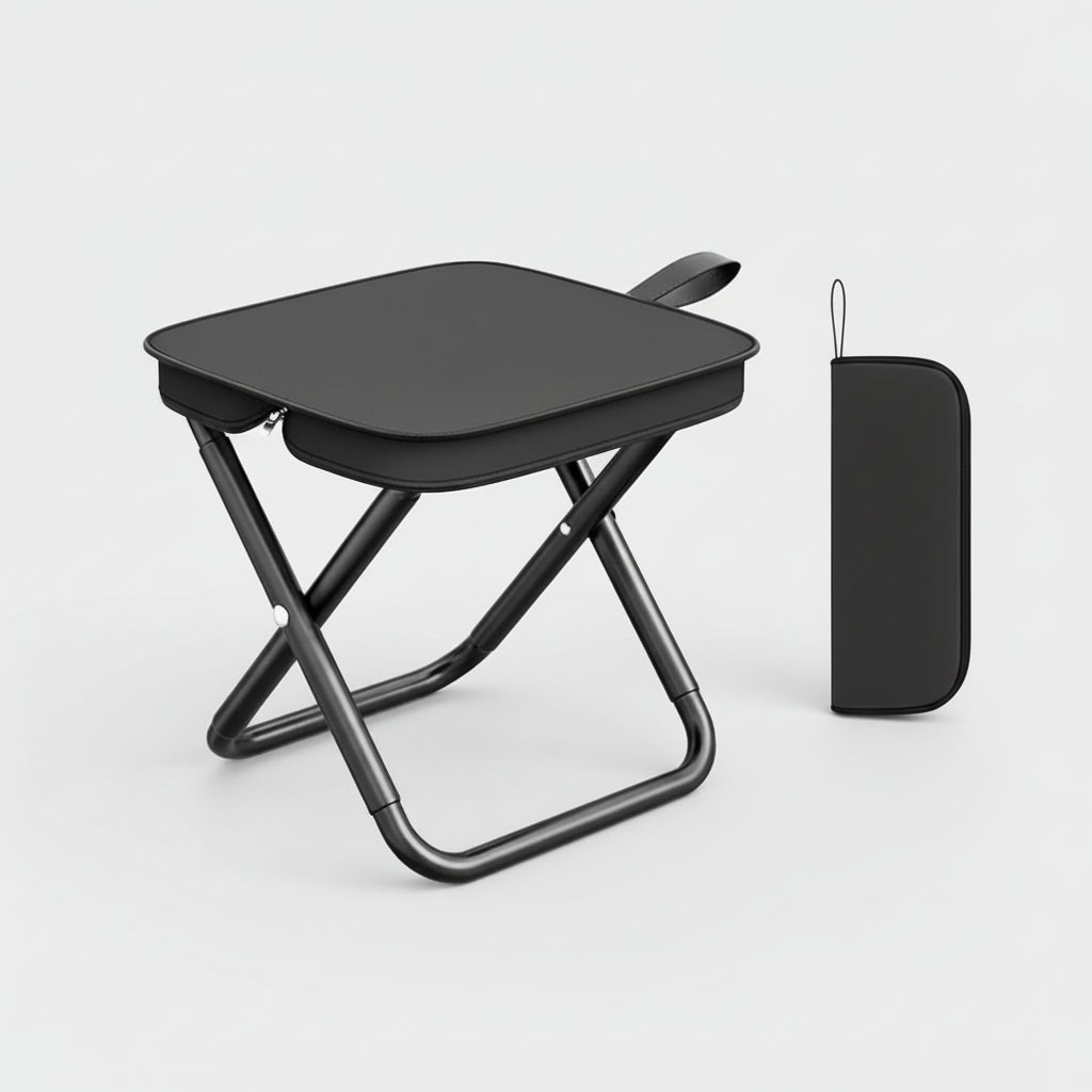 Kompakter Klapphocker Schultertasche Ideal Outdoor Aktivitäten