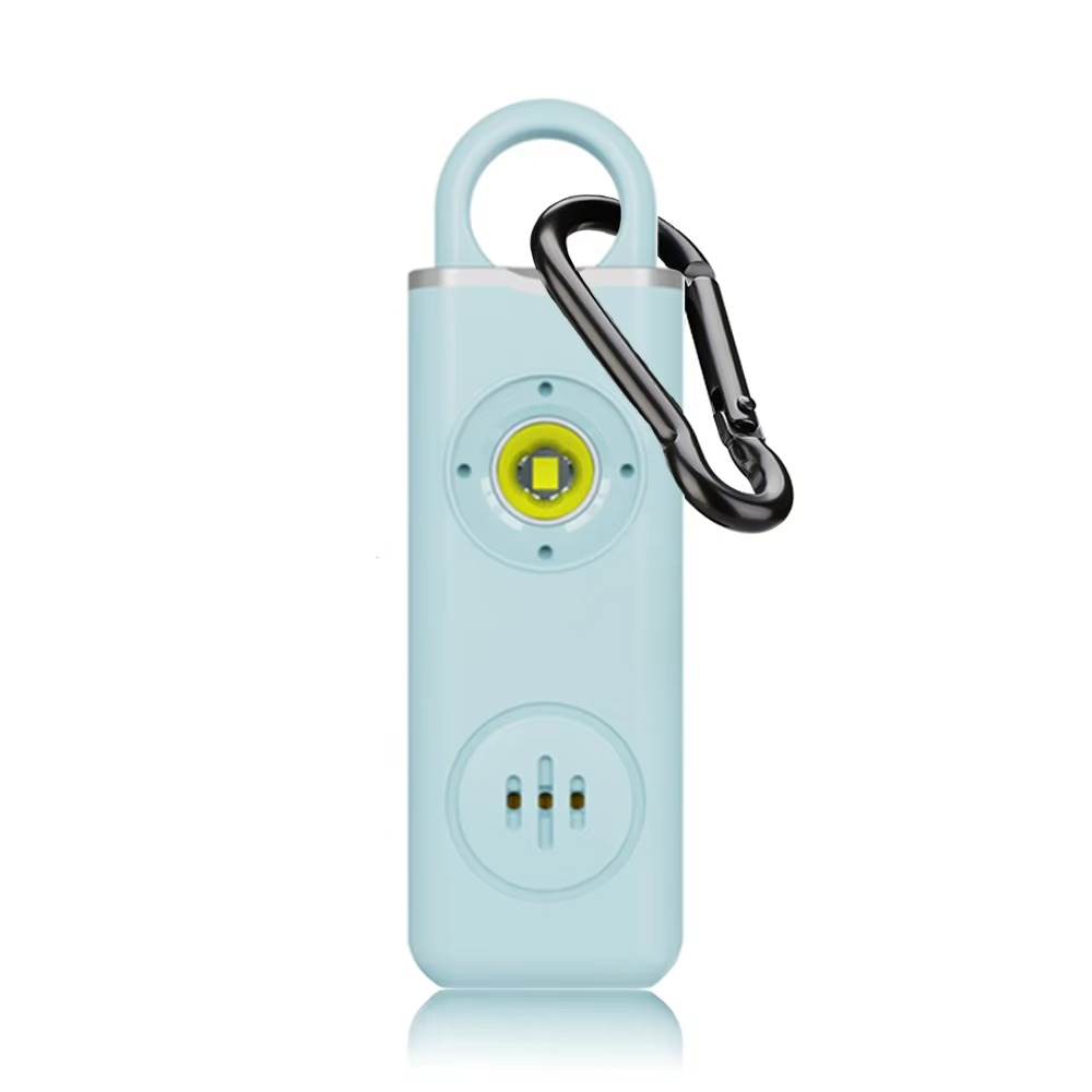 Porte-Clés d'Alarme Personnelle Compacte avec Sirène 130 dB et Lumière LED – Sécurité pour Femmes, Enfants et Personnes Âgées 0