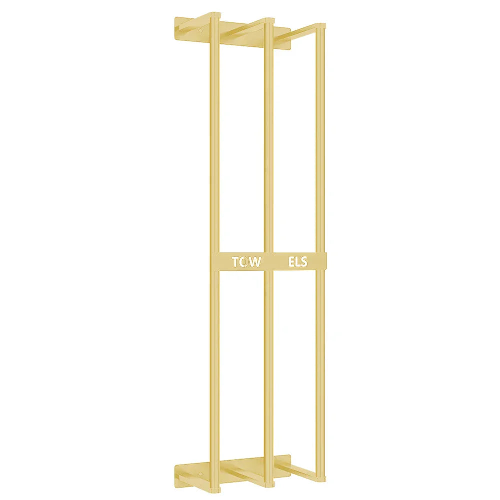 Porte Serviettes Compact et Élégant pour Salle de Bain – Rangement Pratique et Design Moderne en Plastique 0