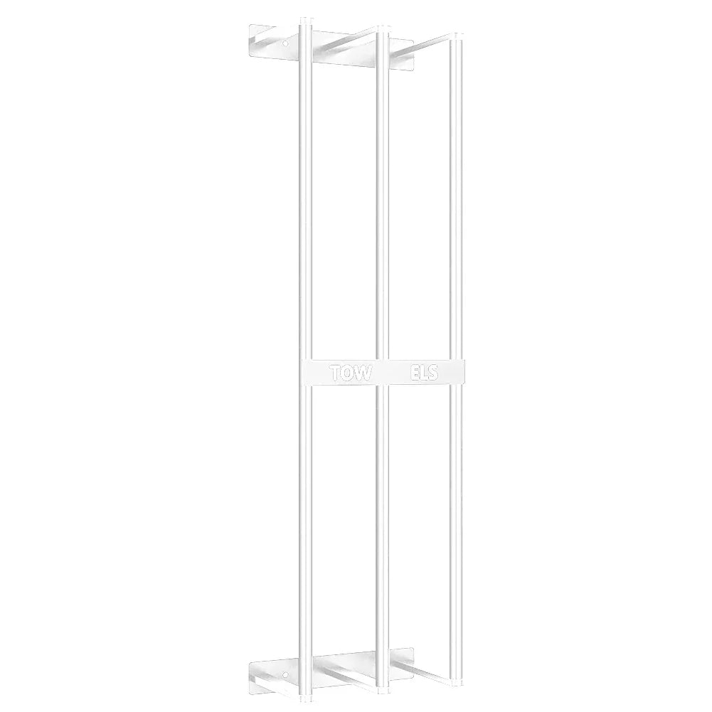 Porte Serviettes Compact et Élégant pour Salle de Bain – Rangement Pratique et Design Moderne en Plastique 4