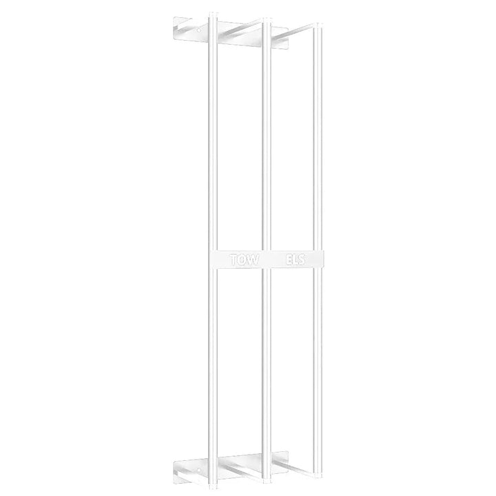 Porte Serviettes Compact et Élégant pour Salle de Bain – Rangement Pratique et Design Moderne en Plastique 4