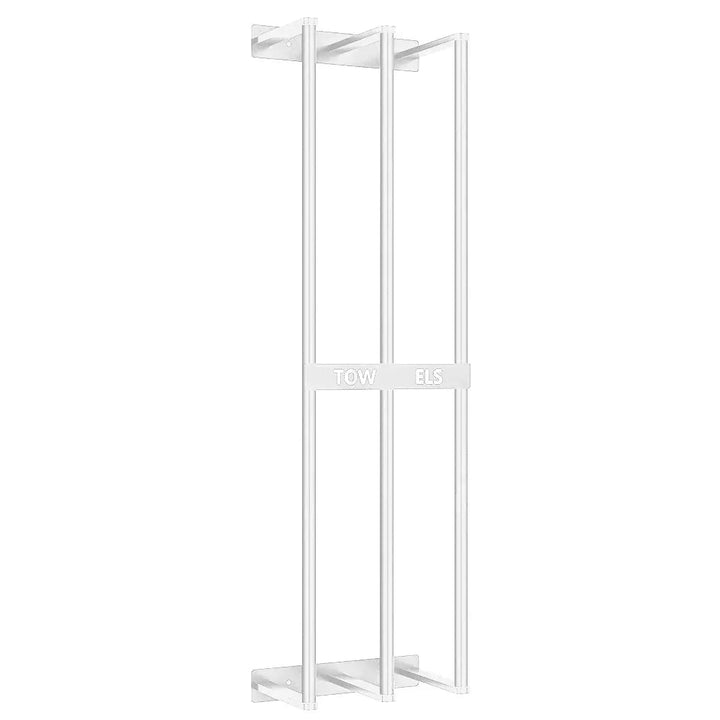 Porte Serviettes Compact et Élégant pour Salle de Bain – Rangement Pratique et Design Moderne en Plastique 5