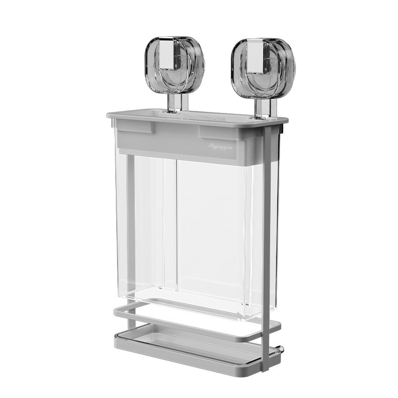 Porte Ustensiles Cuisine Tout-en-Un avec Ventouses Puissantes – Rangement Pratique pour Couteaux et Ustensiles de Cuisine 0