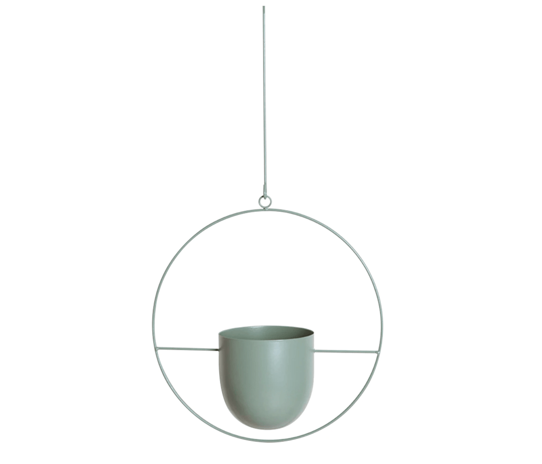 Pot de Fleur Suspendu en Métal et Bois – Design Moderne pour Intérieur, Idéal pour Ajouter de la Verdure 9