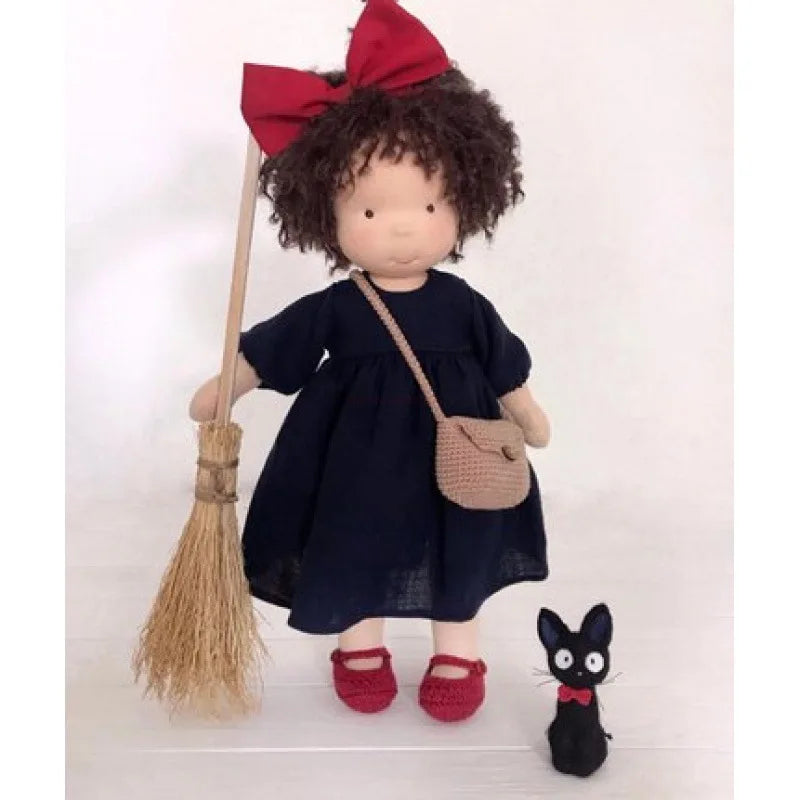 Poupée en Tissu Mila Style Waldorf en Coton Doux avec Boîte Élégante – 12 x 30 cm, Cadeau Idéal pour Enfants 32