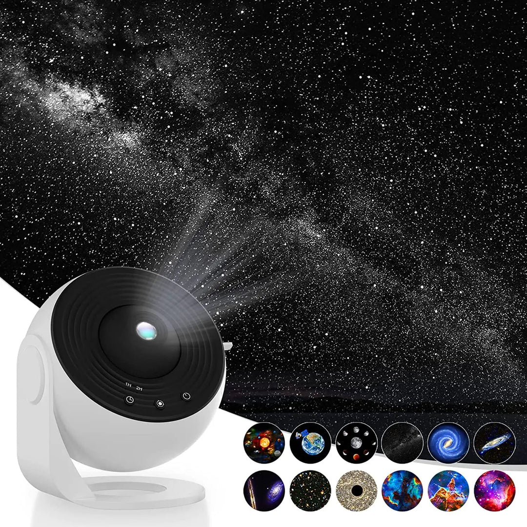 Projecteur Étoile Ciel Étoilé 13 Modes Lumineux Réglables avec Fonction Rotative pour Ambiance Relaxante 0