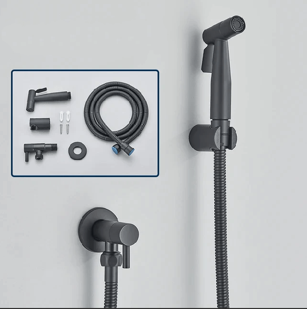 Pulvérisateur WC-Bidet Ergonomique en Acier Inoxydable avec Pression d'Eau Réglable – Hygiène et Confort Optimal 6
