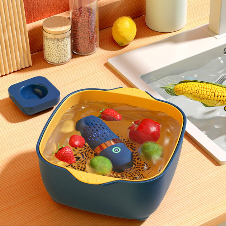 Purificateur Alimentaire Innovant avec Technologie OH pour Éliminer Pesticides et Contaminants – Compact et Portable, Bleu 2