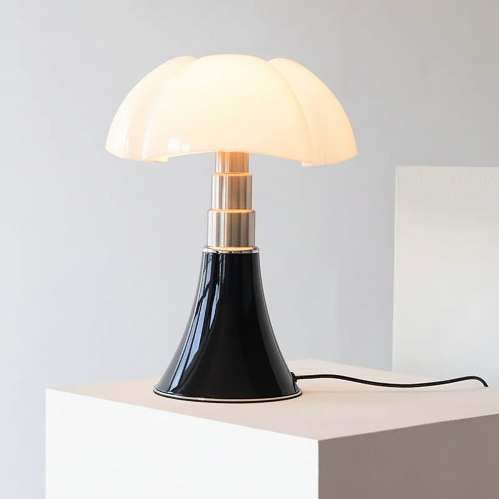 Table Lamp Flower Modern Acrylic Steel Dimmable LED Bedside Lamp