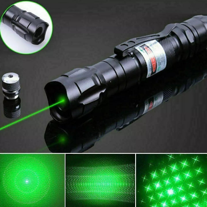Rechargeable Green Laser Pointer Long Range Precision Tool