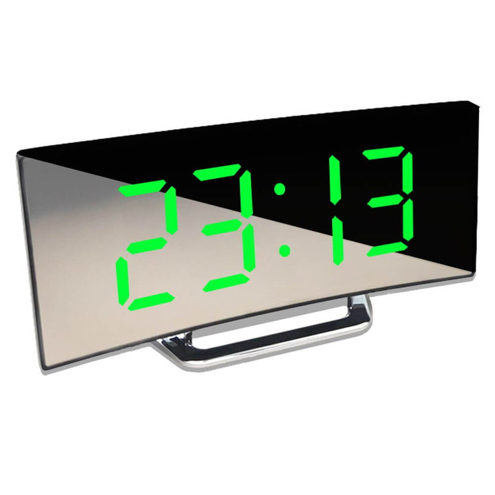 Réveil Lumineux LED Moderne avec Mode Nocturne et Grand Affichage – Design Incurvé pour une Lisibilité Optimale 5