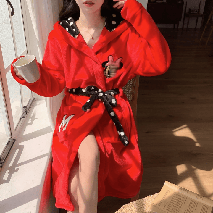 Robe Longue Femme en Velours Épais Élégante et Confortable – Idéale pour Automne et Hiver, Disponible en Plusieurs Tailles 1