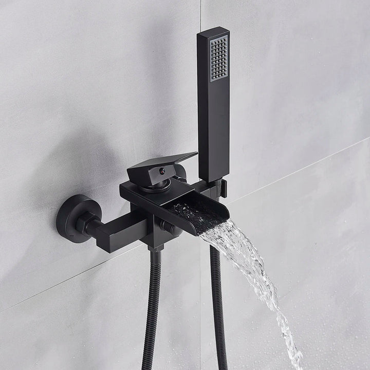 Robinet Cascade à Poignée Unique en Laiton et Acier Inoxydable pour Salle de Bain – Mitigeur Lavabo Élégant et Pratique 5