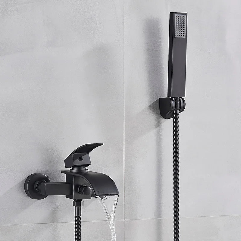 Robinet Cascade à Poignée Unique en Laiton et Acier Inoxydable pour Salle de Bain – Mitigeur Lavabo Élégant et Pratique 6