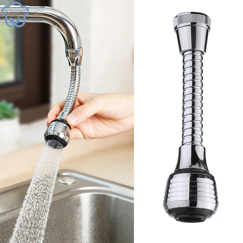 Robinet à Deux Modes Rotatif 360° pour Cuisine et Salle de Bain – Mitigeur avec Économie d'Eau et Design Moderne 1