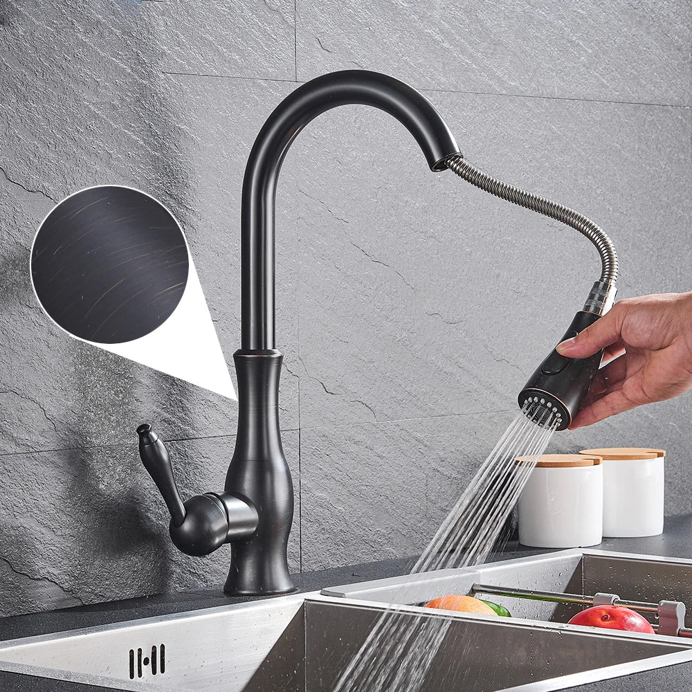 Robinet de Cuisine Doré avec Bec Rotatif – Mitigeur Cuisine Élégant en Acier Inoxydable, Installation Facile 6
