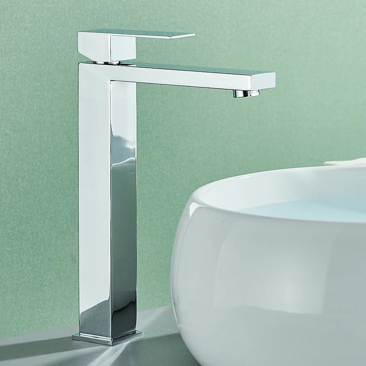 Robinet de Salle de Bain en Acier Inoxydable avec Contrôle d'Eau Chaude et Froide - Mitigeur Lavabo Pratique et Élégant 6