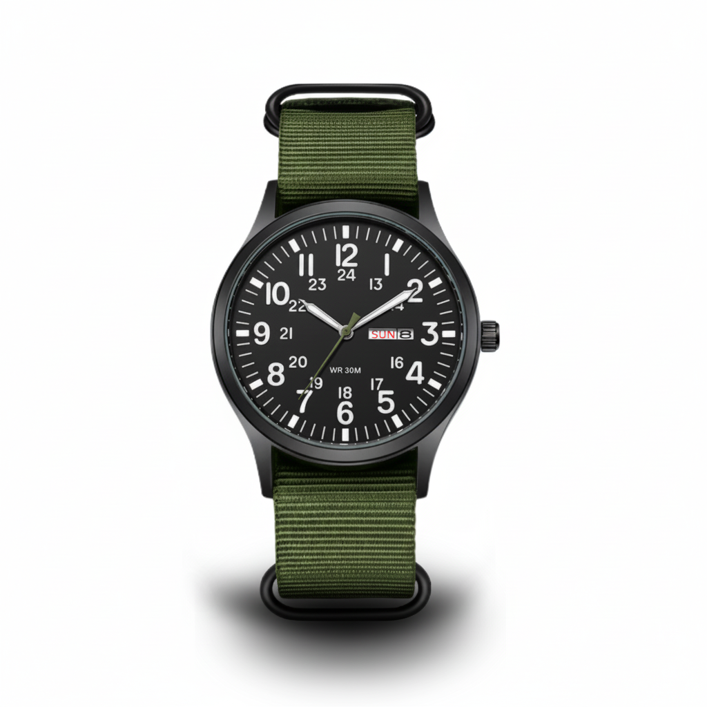 Durable Men's Outdoor Watch Waterproof Scratch-Resistant