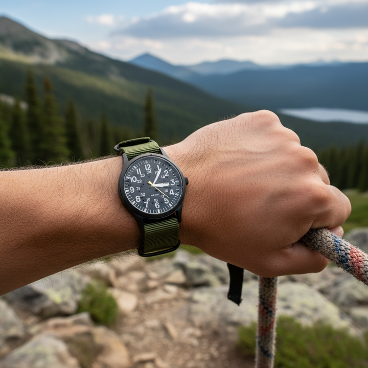 Durable Men's Outdoor Watch Waterproof Scratch-Resistant