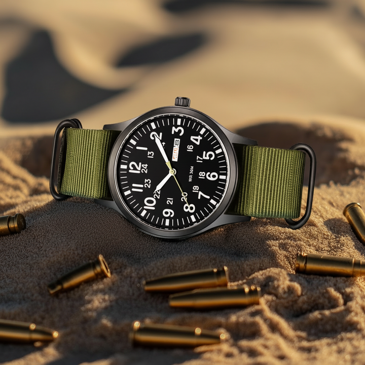 Durable Men's Outdoor Watch Waterproof Scratch-Resistant
