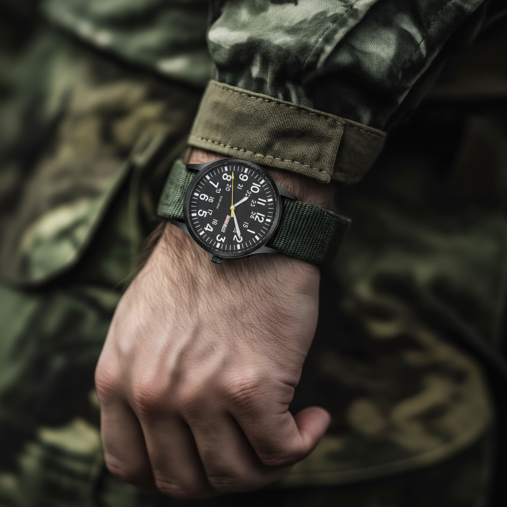 Durable Men's Outdoor Watch Waterproof Scratch-Resistant
