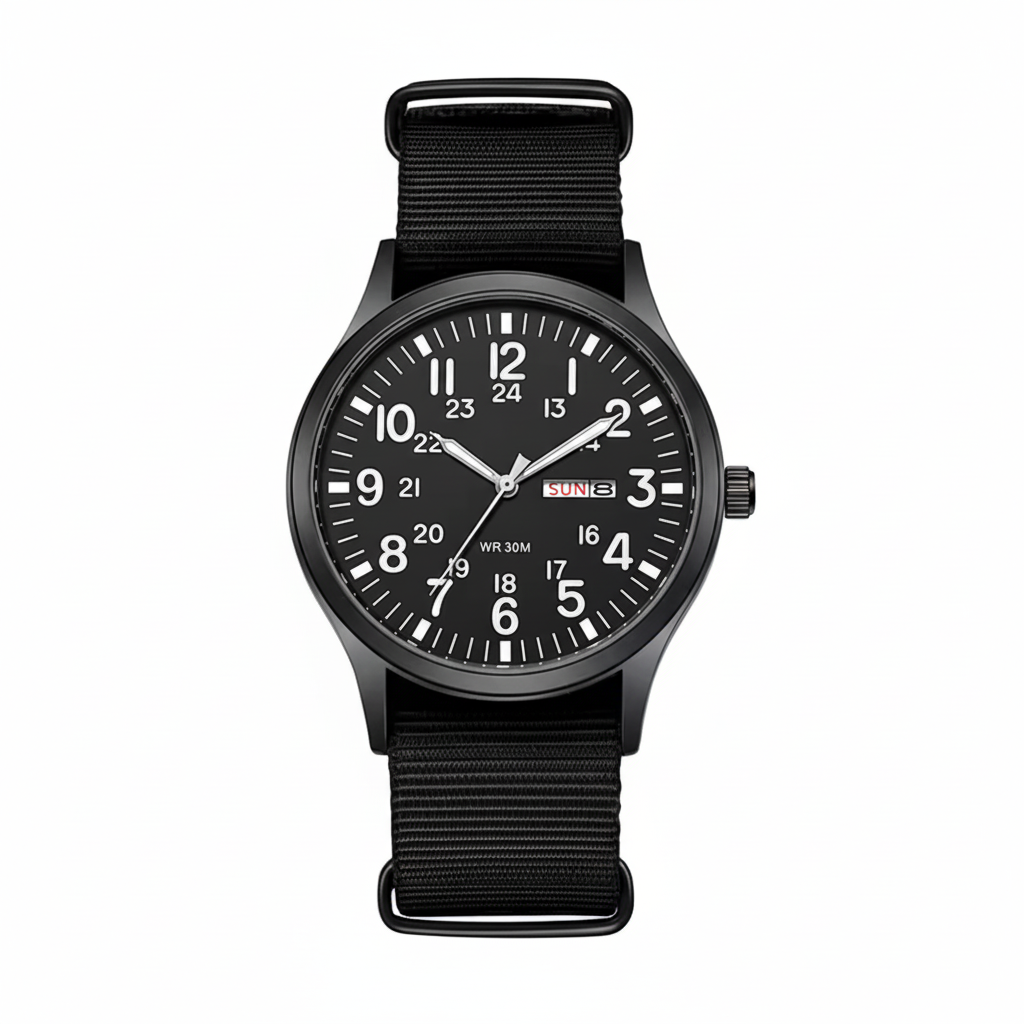 Durable Men's Outdoor Watch Waterproof Scratch-Resistant
