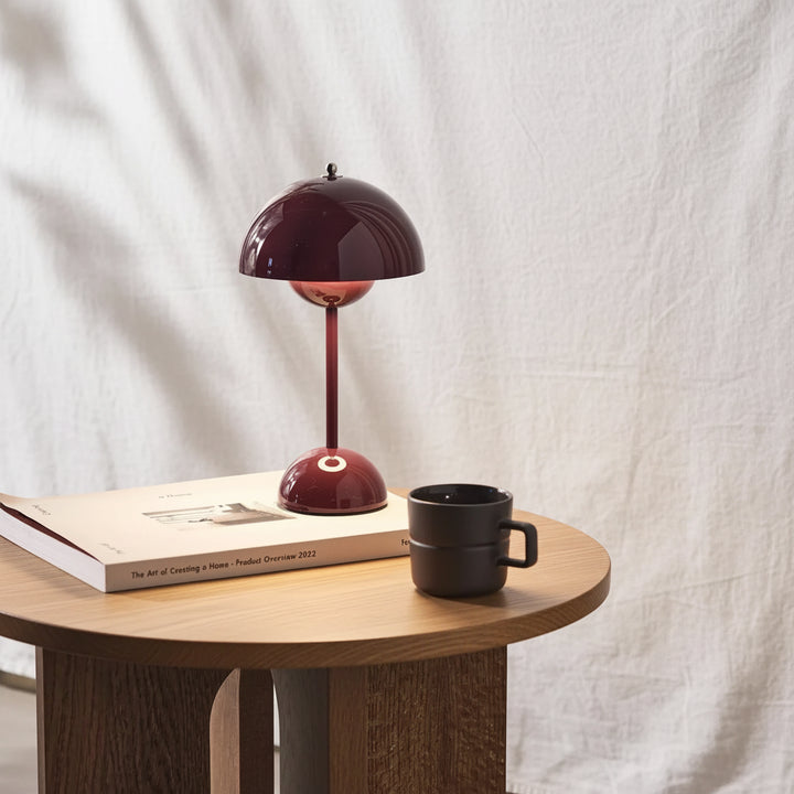 Modern Dimmable LED Table Lamp Mushroom Design