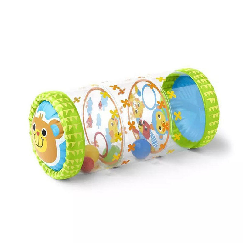 Rouleau Gonflable pour Bébé 6-12 Mois – Développement Moteur et Éléments Interactifs en PVC Sûr et Durable 0