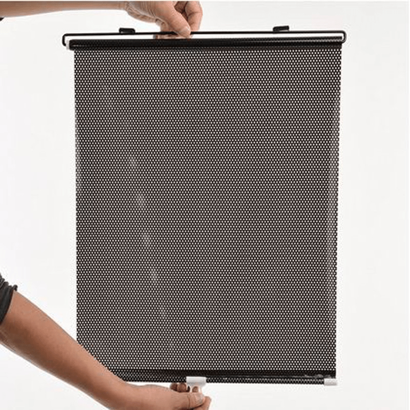 Rouleau Pare-Soleil Réglable UV pour Fenêtres et Terrasses – Protection Durable et Ajustable, 40x125 cm, Noir 3
