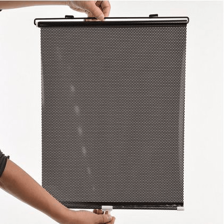 Rouleau Pare-Soleil Réglable UV pour Fenêtres et Terrasses – Protection Durable et Ajustable, 40x125 cm, Noir 3