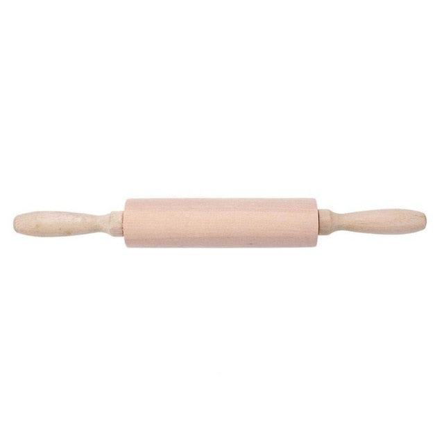 Rouleau à Pâtisserie en Bois Gravé – Rouleau Patissier Idéal pour Créer des Biscuits de Noël Festifs 35 cm 16