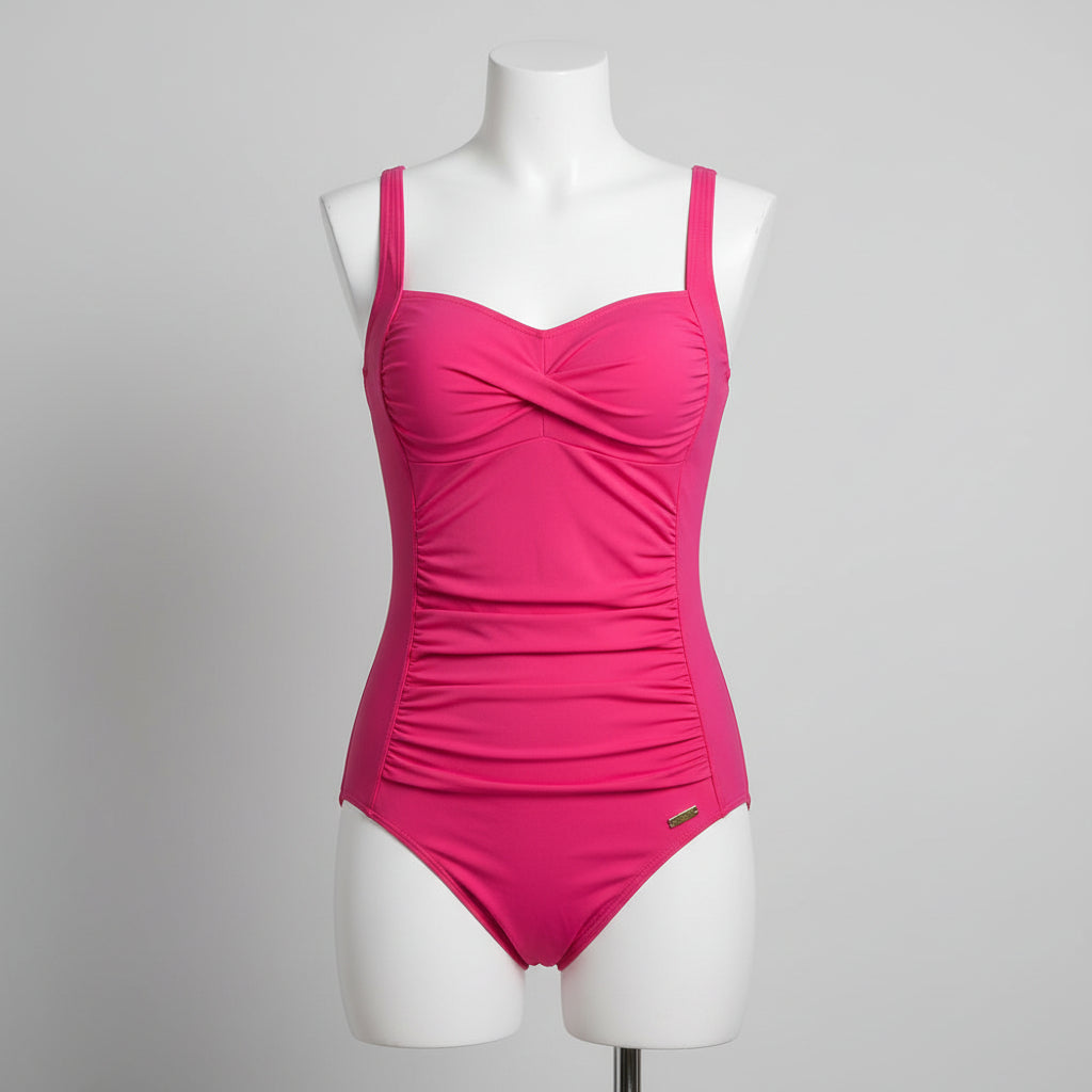 Badeanzug Damen Bauchkontrolle Push Up Figurformend