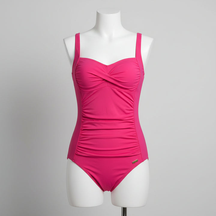 Badeanzug Damen Bauchkontrolle Push Up Figurformend