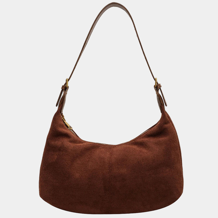 Elegant Moon – Half-Moon Bag in Luxury Suede