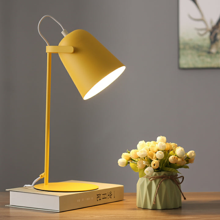 Table Lamp Modern Metal Desk Light Bedroom Office