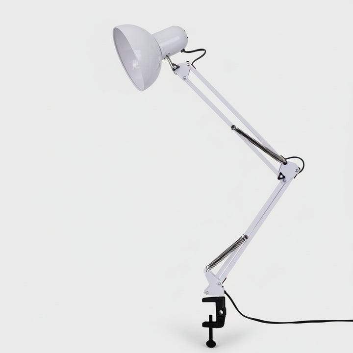 Desk Lamp Adjustable Metal Clamp Light Office Study